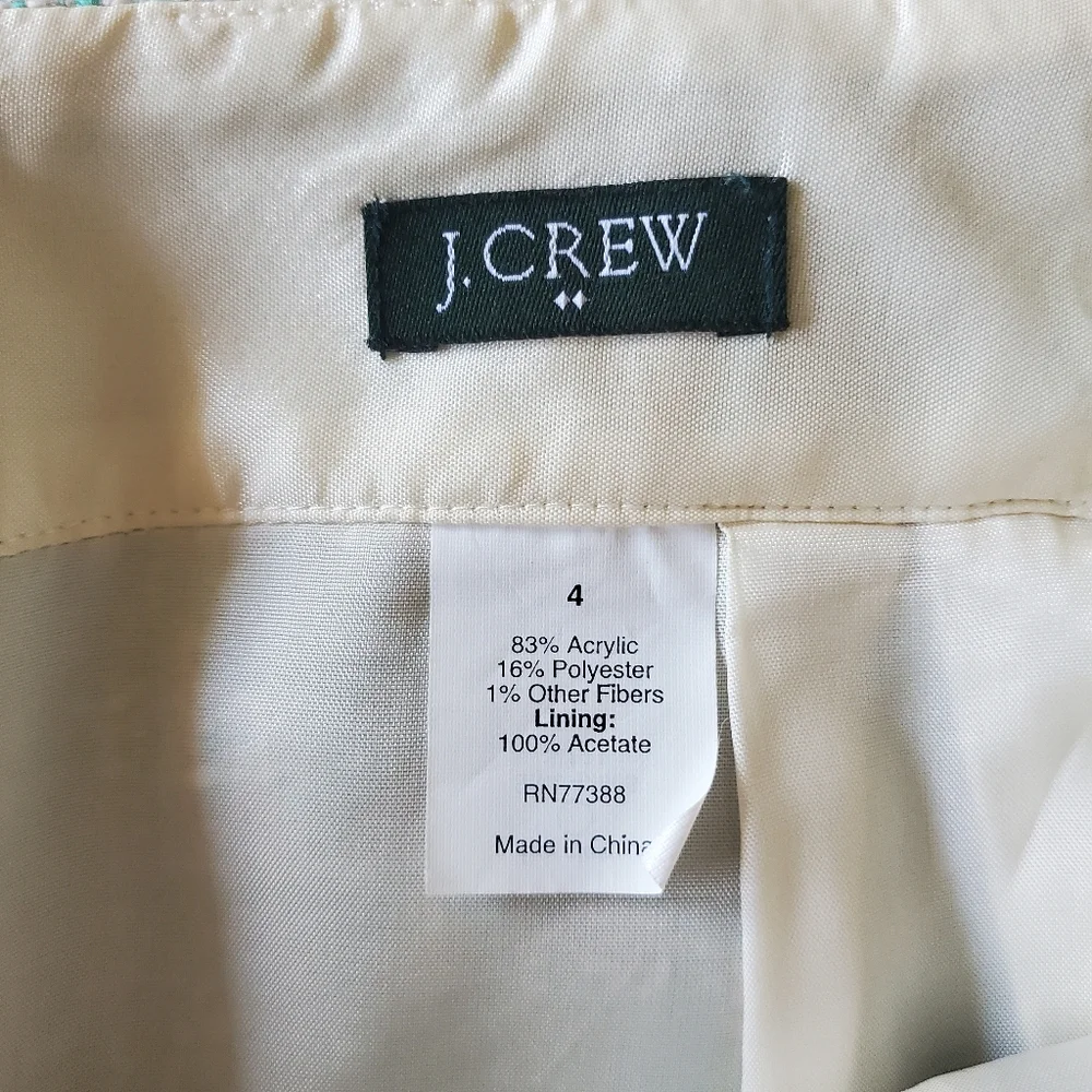 J. Crew crew charter